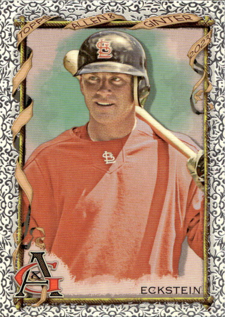 Short Print Foil Filigree DAVID ECKSTEIN 2023 Topps Allen & Ginter