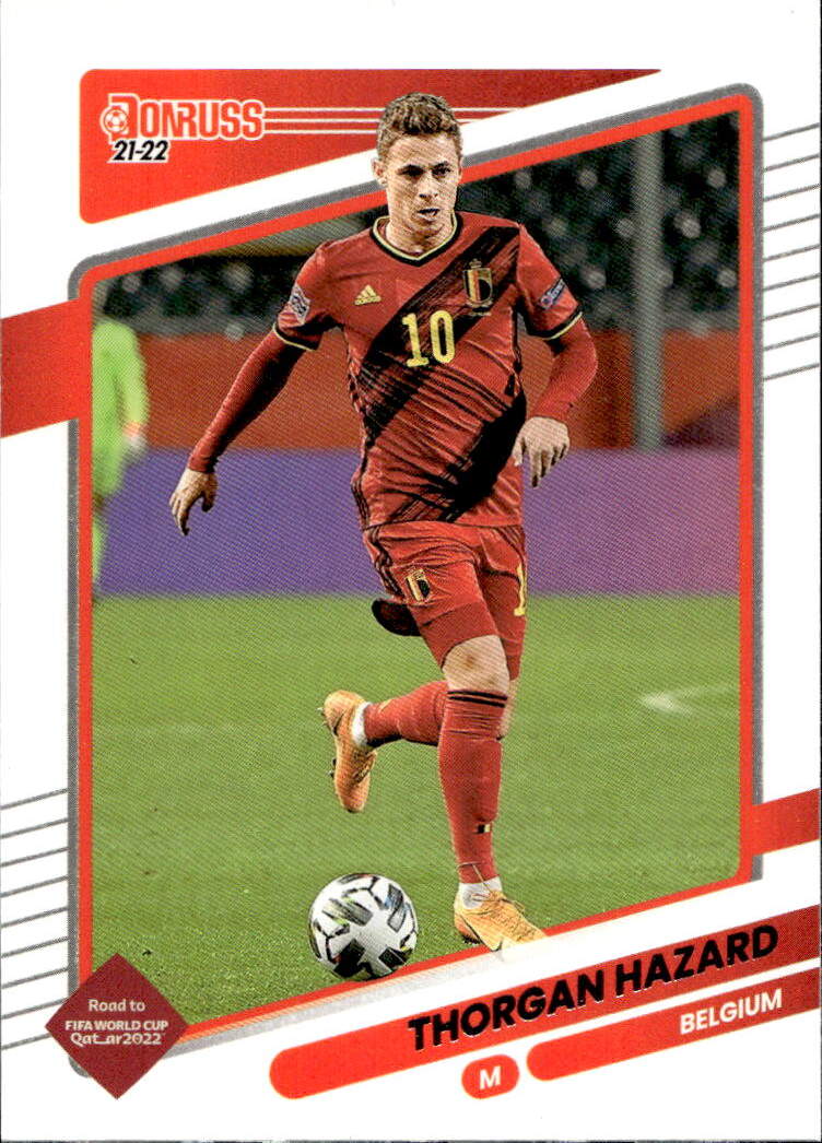 THORGAN HAZARD 21-22 Panini Donruss Road to Qatar Soccer