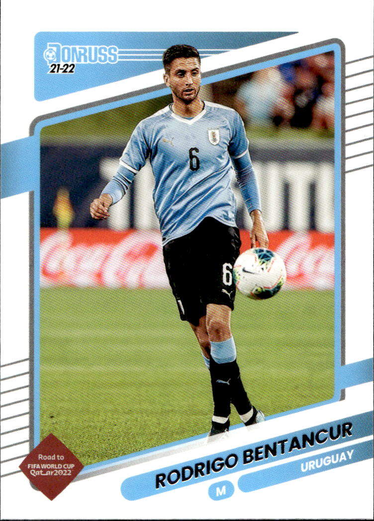 RODRIGO BENTACUR 21-22 Panini Donruss Road to Qatar Soccer