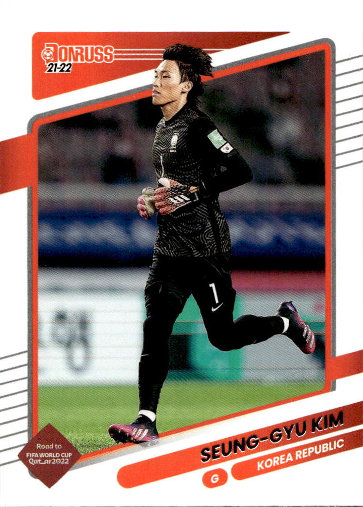 SEUNG-GYU KIM 21-22 Panini Donruss Road to Qatar Soccer