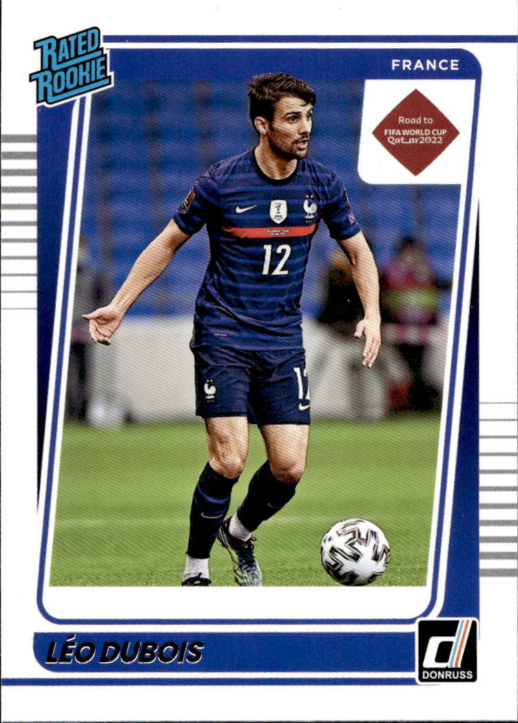 Rated Rookie LEO DUBOIS 21-22 Panini Donruss Road to Qatar Soccer