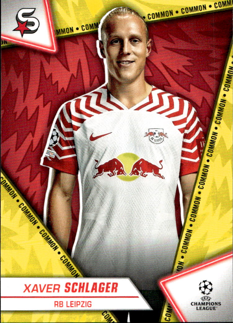 Common Yellow XAVER SCHLAGER 23-24 Topps UEFA Superstars