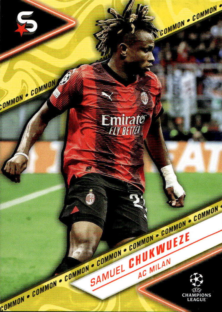 Variations Common Yellow SAMUEL CHUKWUEZE 23-24 Topps UEFA Superstars