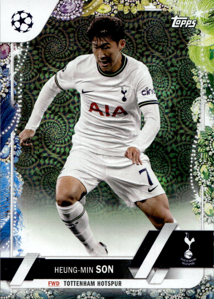 Green HEUNG-MIN SON 22-23 Topps Carnaval UEFA Club Competitions /75