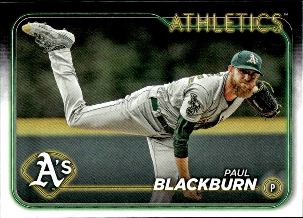 PAUL BLACKBURN 2024 Topps Series 2 Baseball