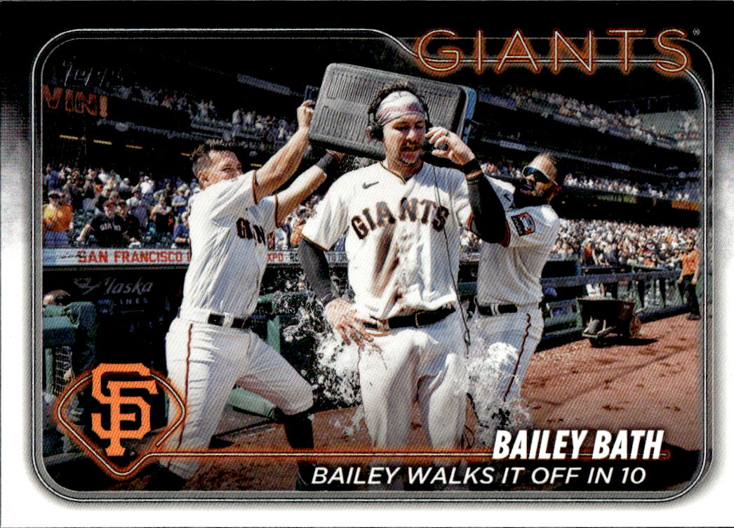 Checklist Bailey Bath PATRICK BAILEY 2024 Topps Series 2 Baseball