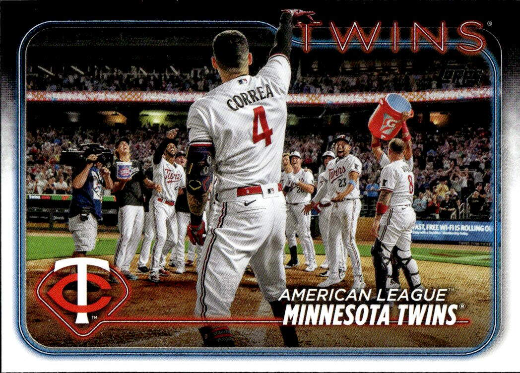 MINNESOTA TWINS 2024 Topps Series 2 Baseball