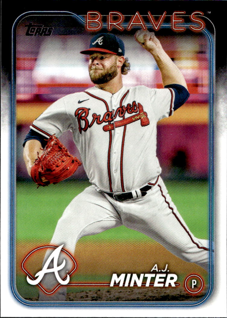 A.J. MINTER 2024 Topps Series 2 Baseball