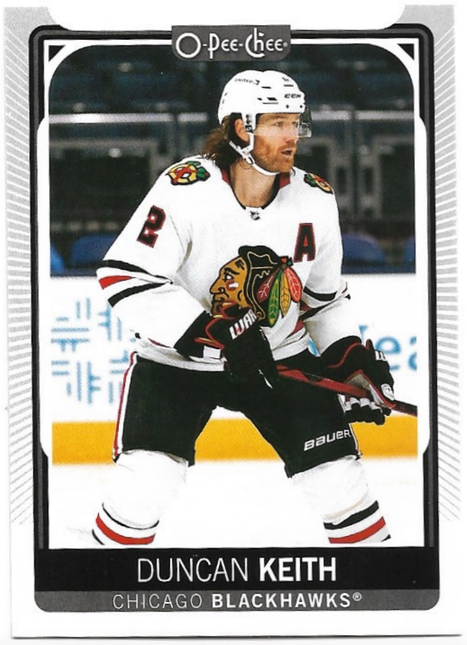 DUNCAN KEITH 21-22 UD O-Pee-Chee OPC