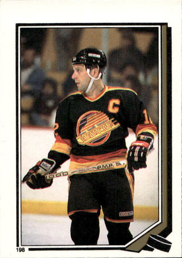 STAN SMYL 87-88 O-Pee-Chee Album Stickers