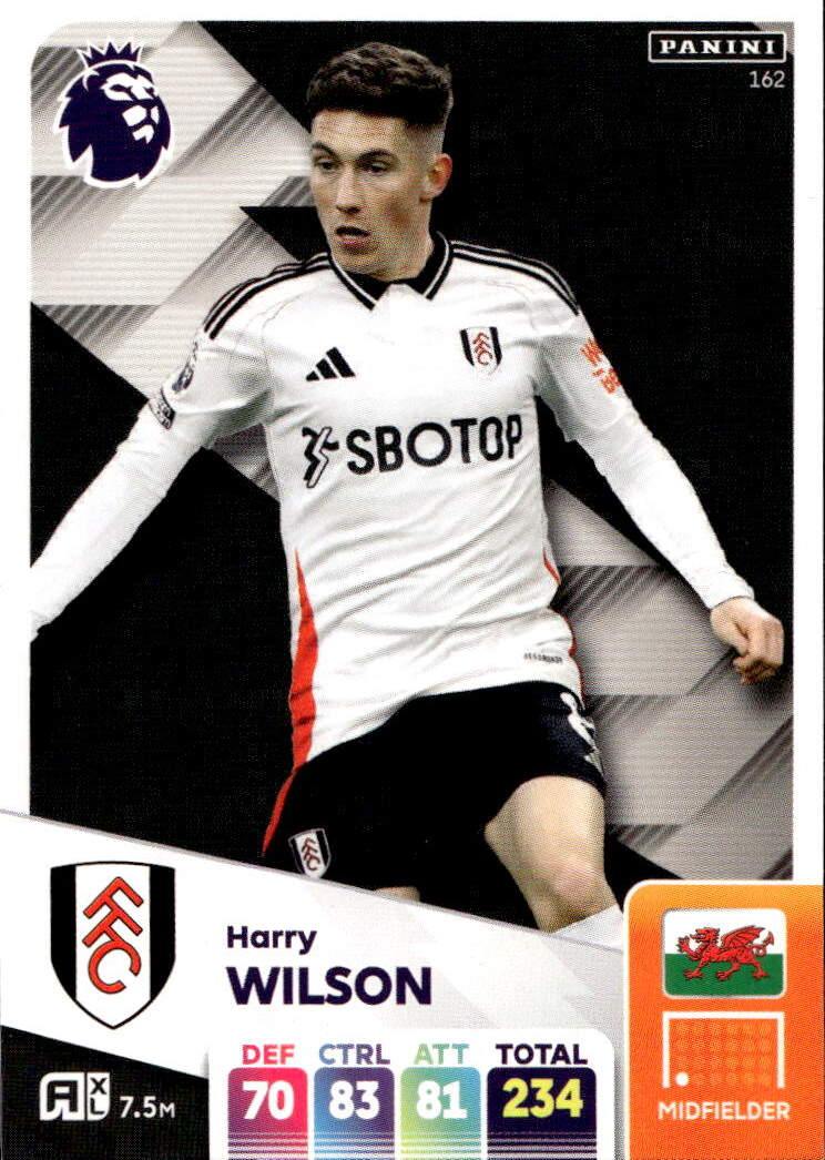 HARRY WILSON 2025 Panini Adrenalyn XL Premier League