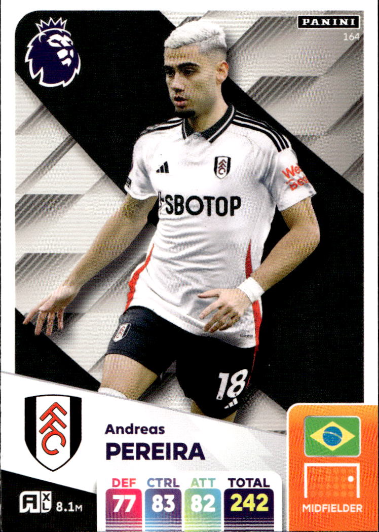 ANDREAS PEREIRA 2025 Panini Adrenalyn XL Premier League