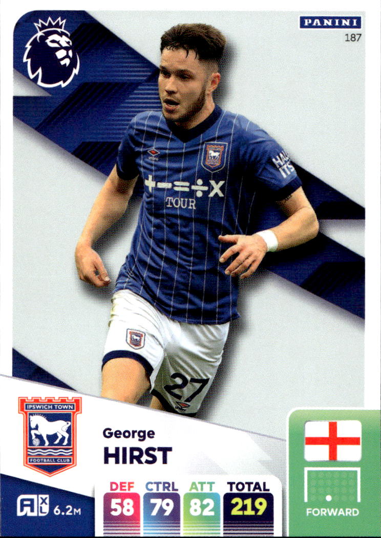 GEORGE HIRST 2025 Panini Adrenalyn XL Premier League