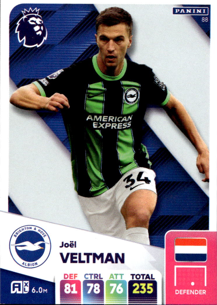 JOEL VELTMAN 2025 Panini Adrenalyn XL Premier League