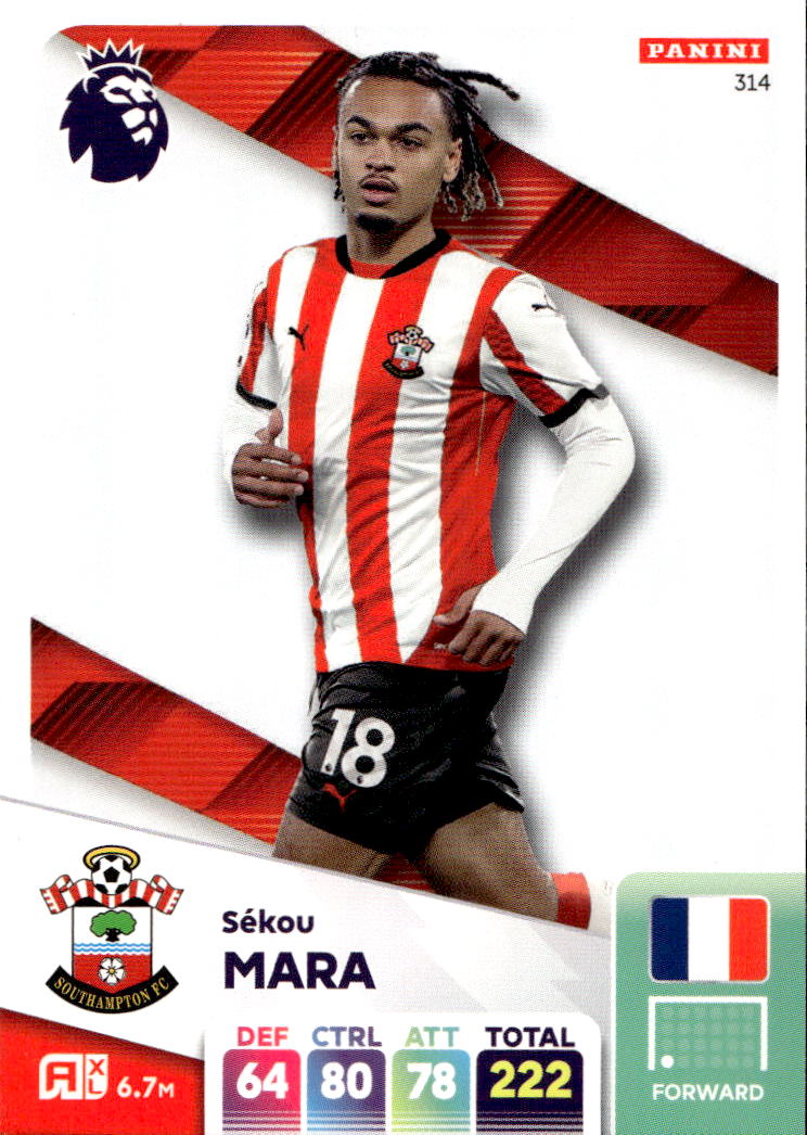 SEKOU MARA 2025 Panini Adrenalyn XL Premier League