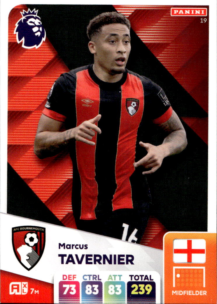 MARCUS TAVERNIER 2025 Panini Adrenalyn XL Premier League