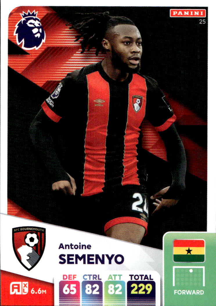 ANTOINE SEMENYO 2025 Panini Adrenalyn XL Premier League