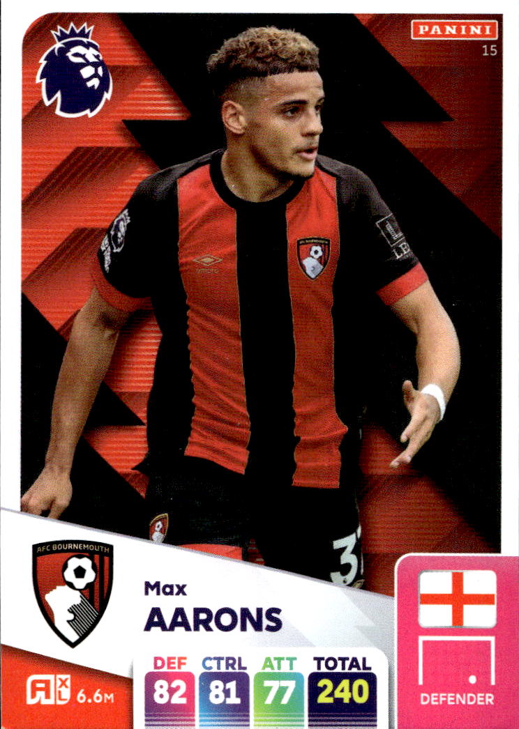 MAX AARONS 2025 Panini Adrenalyn XL Premier League