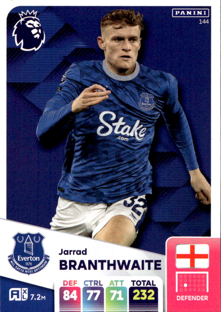 JARRAD BRANTHWAITE 2025 Panini Adrenalyn XL Premier League