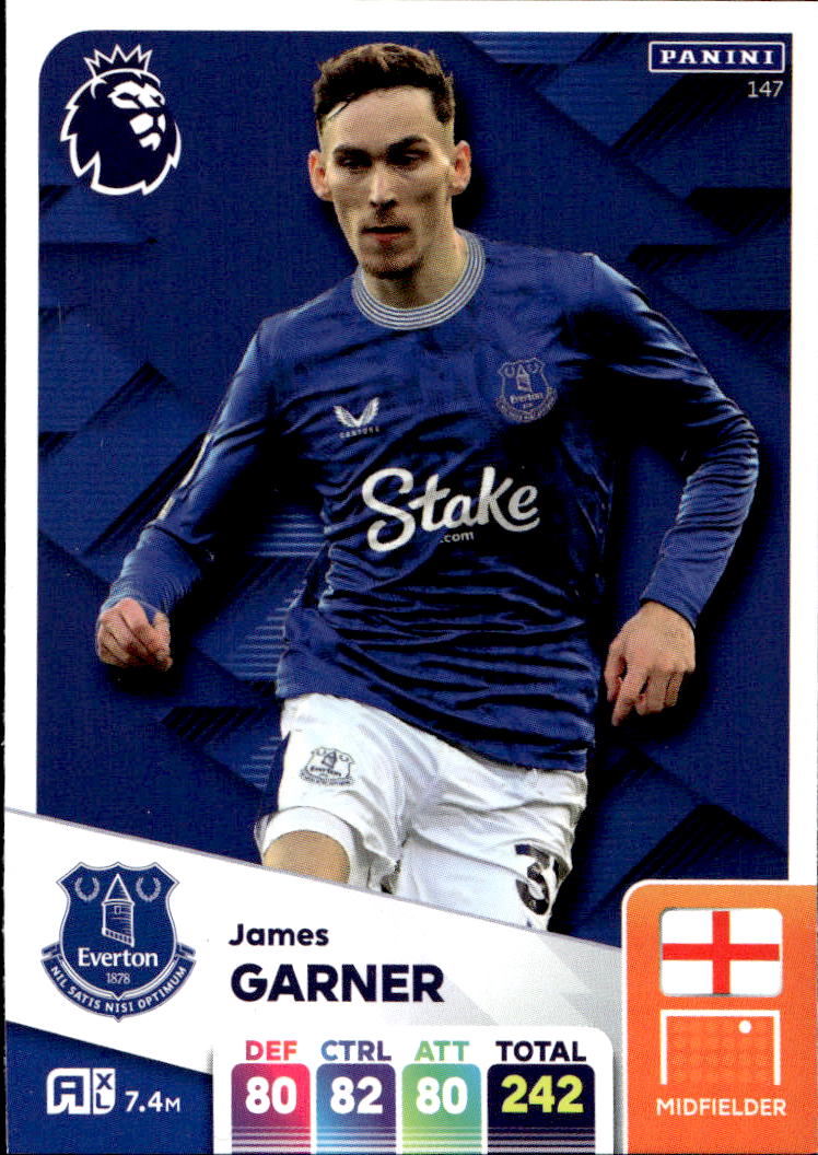 JAMES GARNER 2025 Panini Adrenalyn XL Premier League