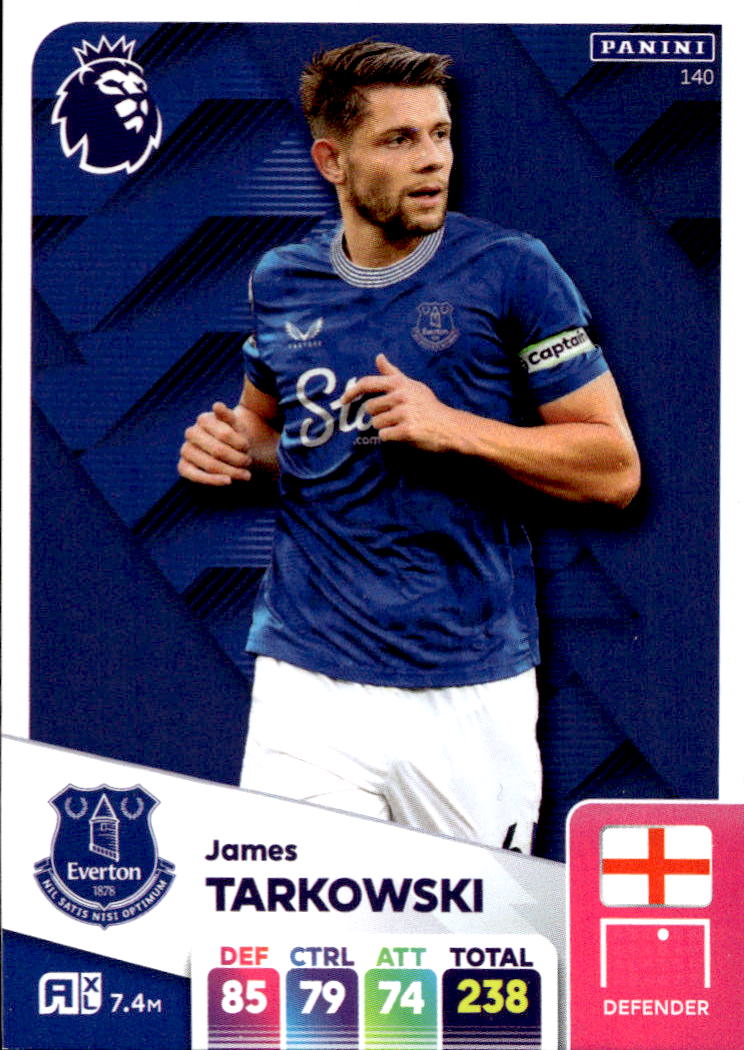 JAMES TARKOWSKI 2025 Panini Adrenalyn XL Premier League