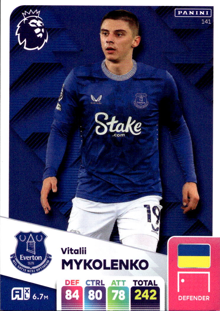 VITALII MYKOLENKO 2025 Panini Adrenalyn XL Premier League