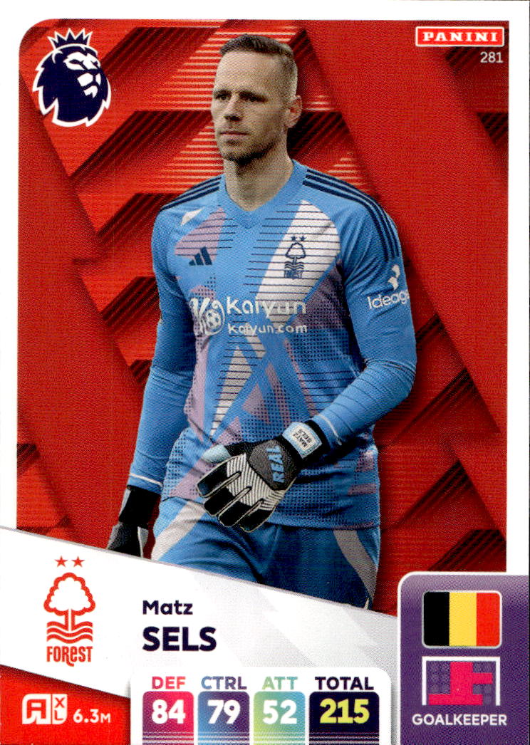 MATZ SELS 2025 Panini Adrenalyn XL Premier League