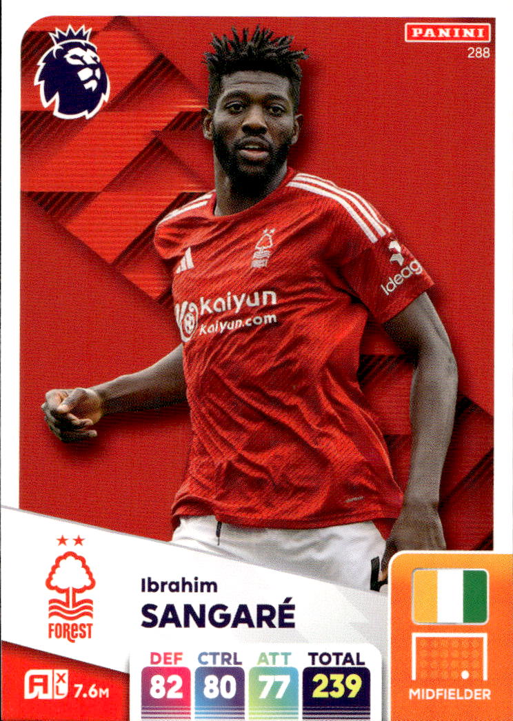 IBRAHIM SANGARE 2025 Panini Adrenalyn XL Premier League