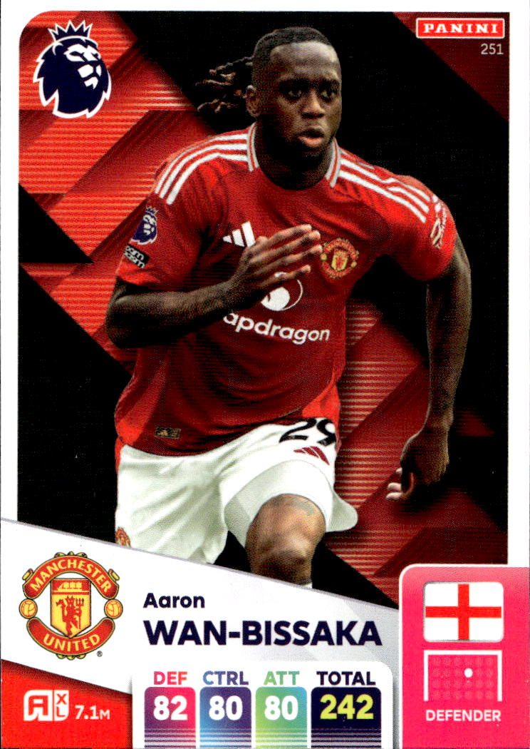 AARON WAN-BISSAKA 2025 Panini Adrenalyn XL Premier League