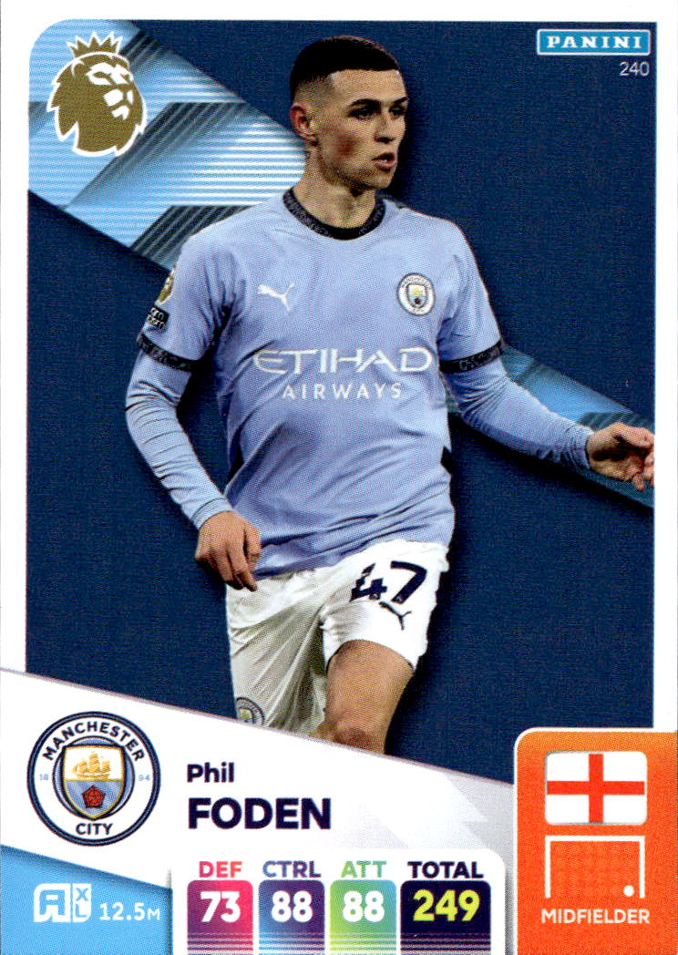 PHIL FODEN 2025 Panini Adrenalyn XL Premier League