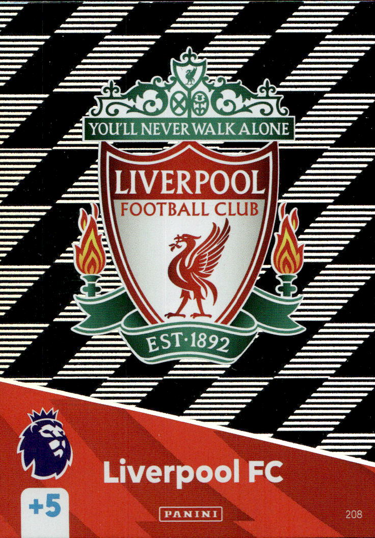 Club Crest LIVERPOOL 2025 Panini Adrenalyn XL Premier League