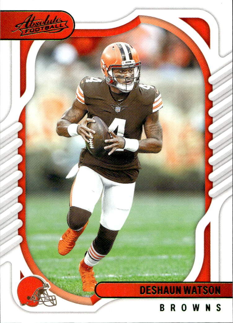 Green DESHAUN WATSON 2022 Panini Absolute Football