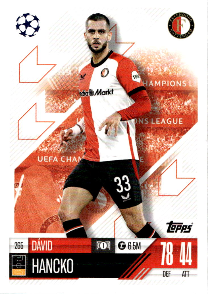 DÁVID HANCKO 24-25 Match Attax UCL