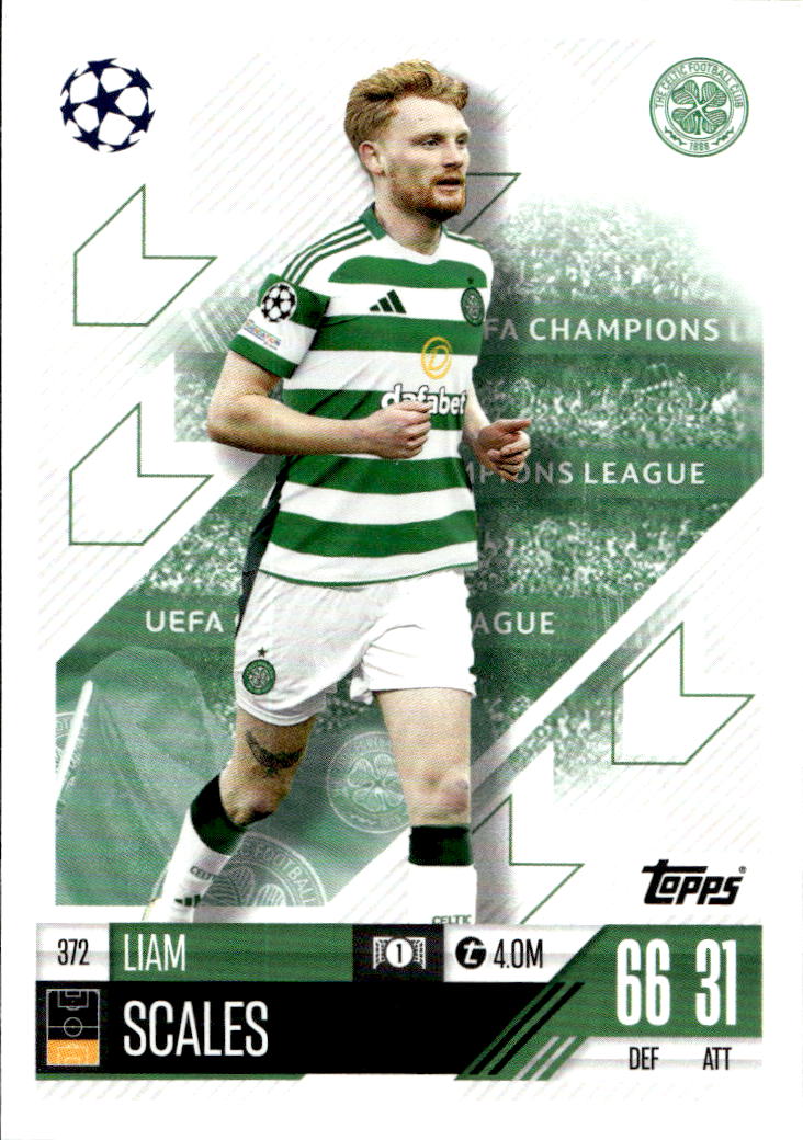 LIAM SCALES 24-25 Match Attax UCL