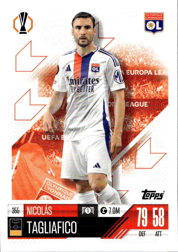 NICOLAS TAGLIAFICO 24-25 Match Attax UCL