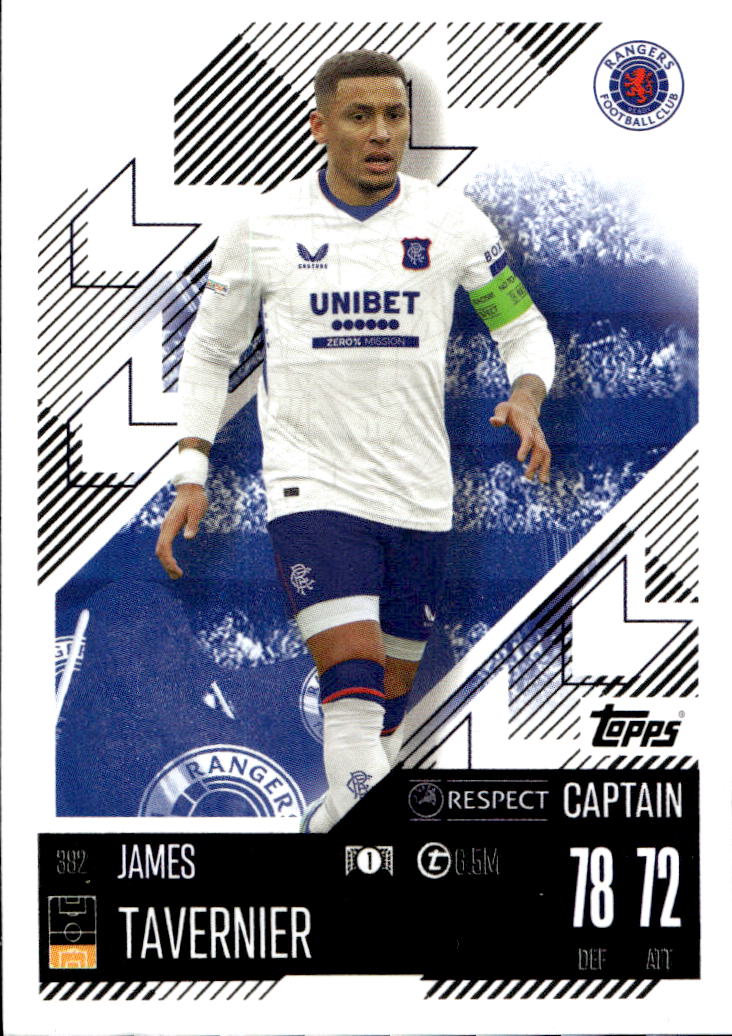 JAMES TAVERNIER 24-25 Match Attax UCL