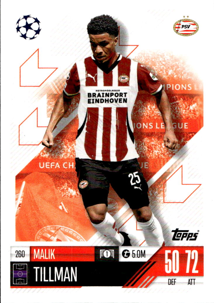 MALIK TILLMAN 24-25 Match Attax UCL