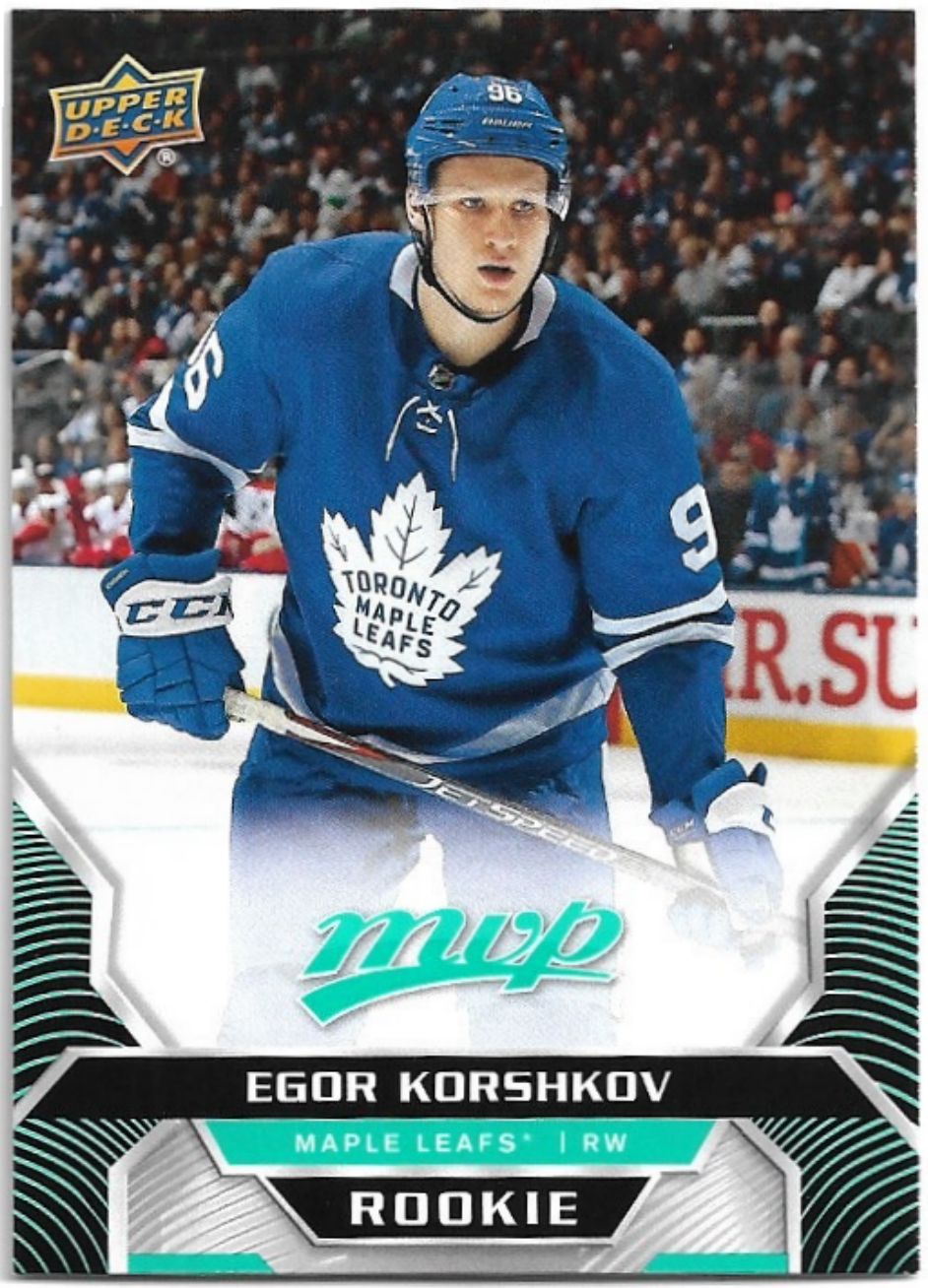 Rookie EGOR KORSHKOV 20-21 UD MVP