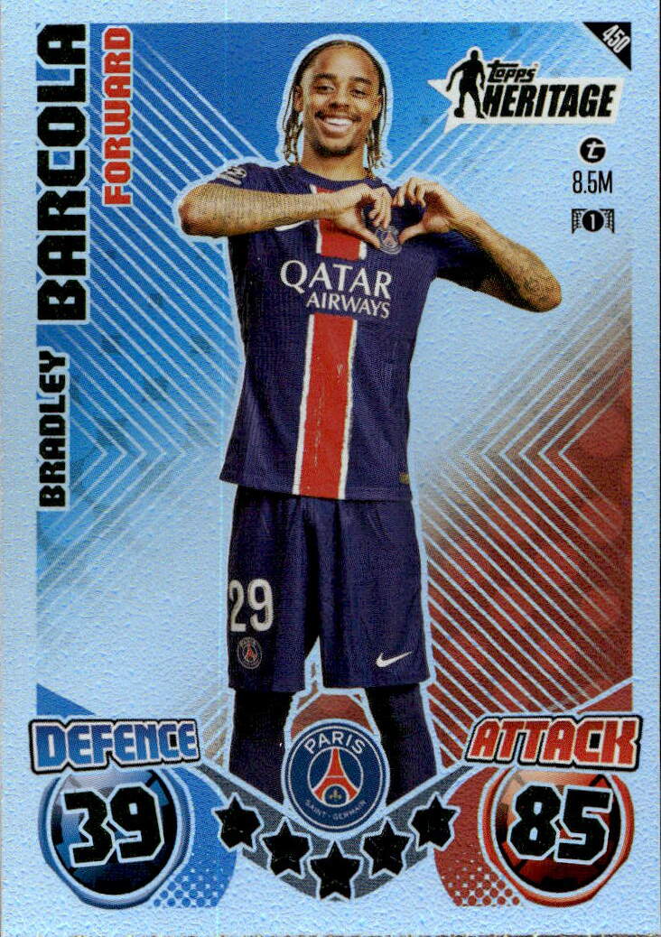 Heritage BRADLEY BARCOLA 24-25 Match Attax UCL