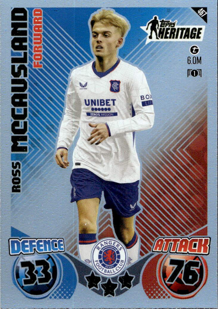 Heritage ROSS MCCAUSLAND 24-25 Match Attax UCL