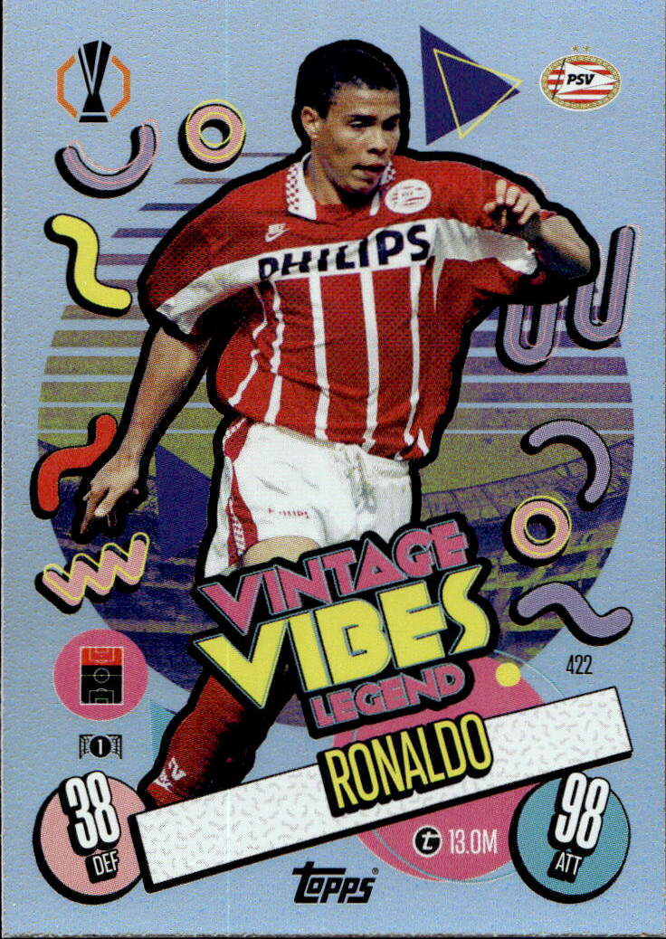 Vintage Vibes Legend RONALDO 24-25 Match Attax UCL