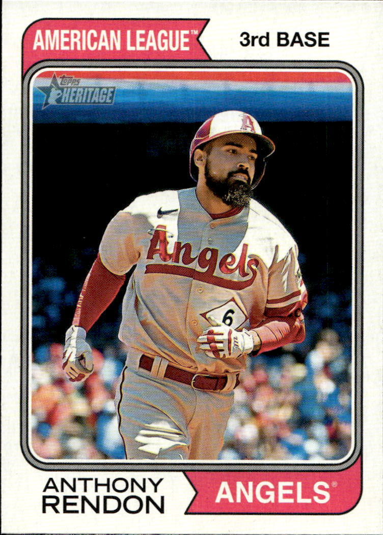 ANTHONY RENDON 2023 Topps Heritage High Number Baseball