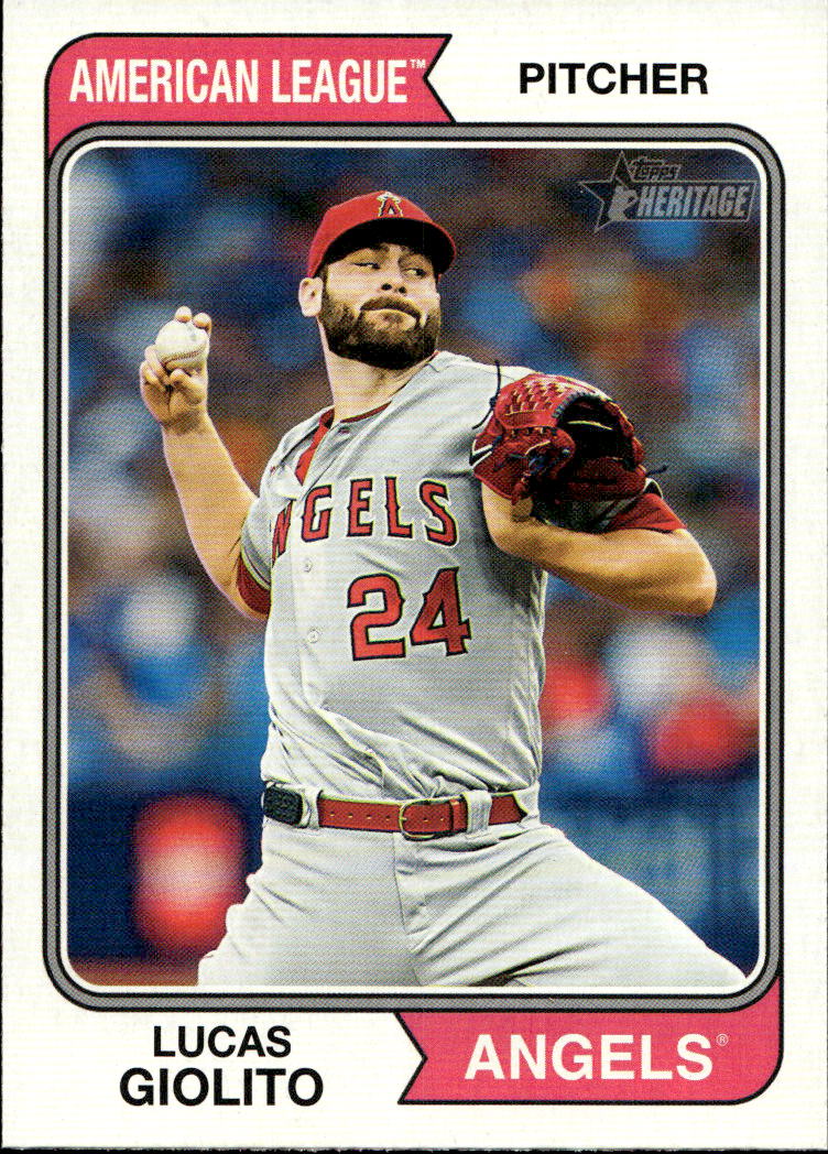 LUCAS GIOLITO 2023 Topps Heritage High Number Baseball