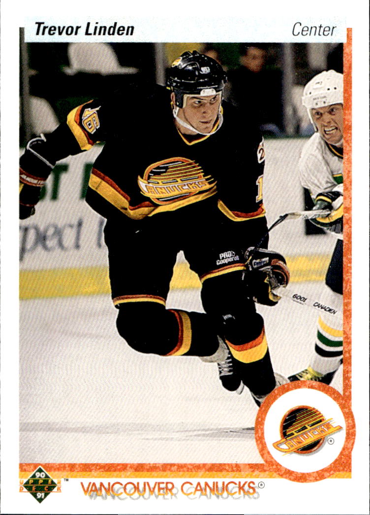 TREVOR LINDEN 90-91 Upper Deck