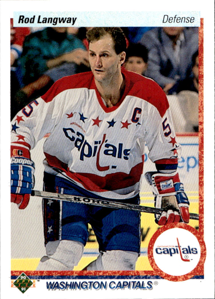 ROD LANGWAY 90-91 Upper Deck