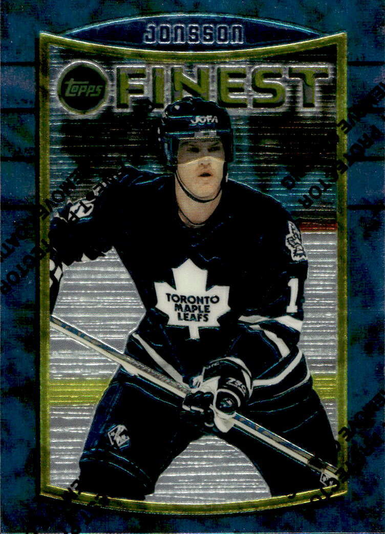 KENNY JONSSON 94-95 Topps Finest