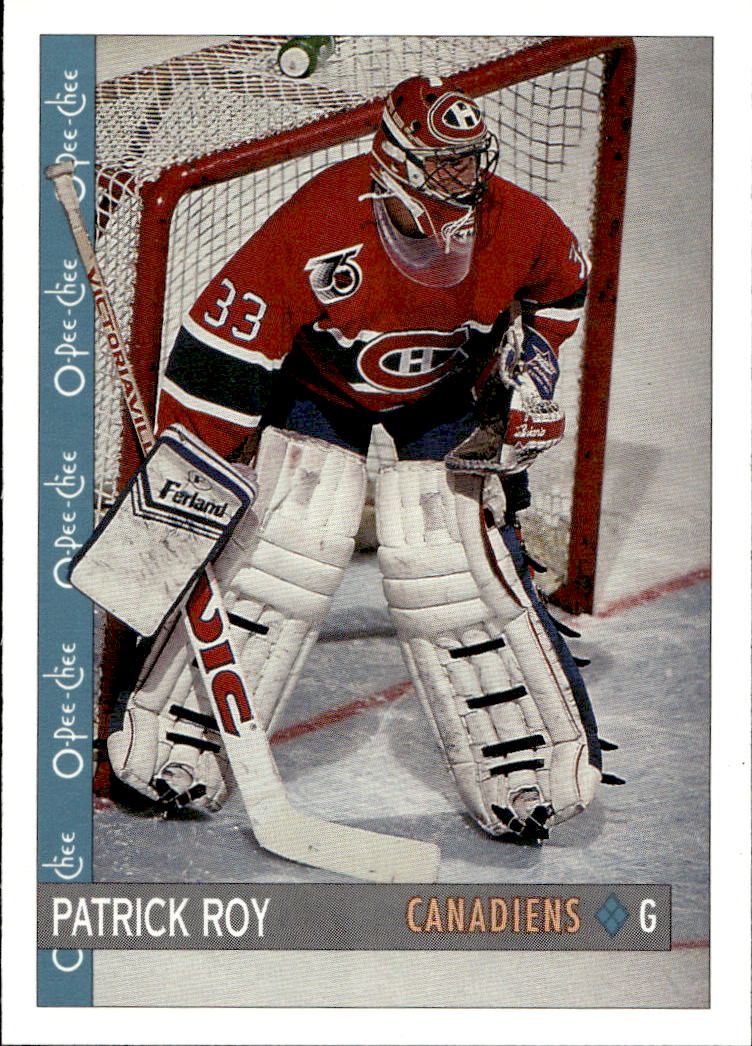 PATRICK ROY 92-93 O-Pee-Chee