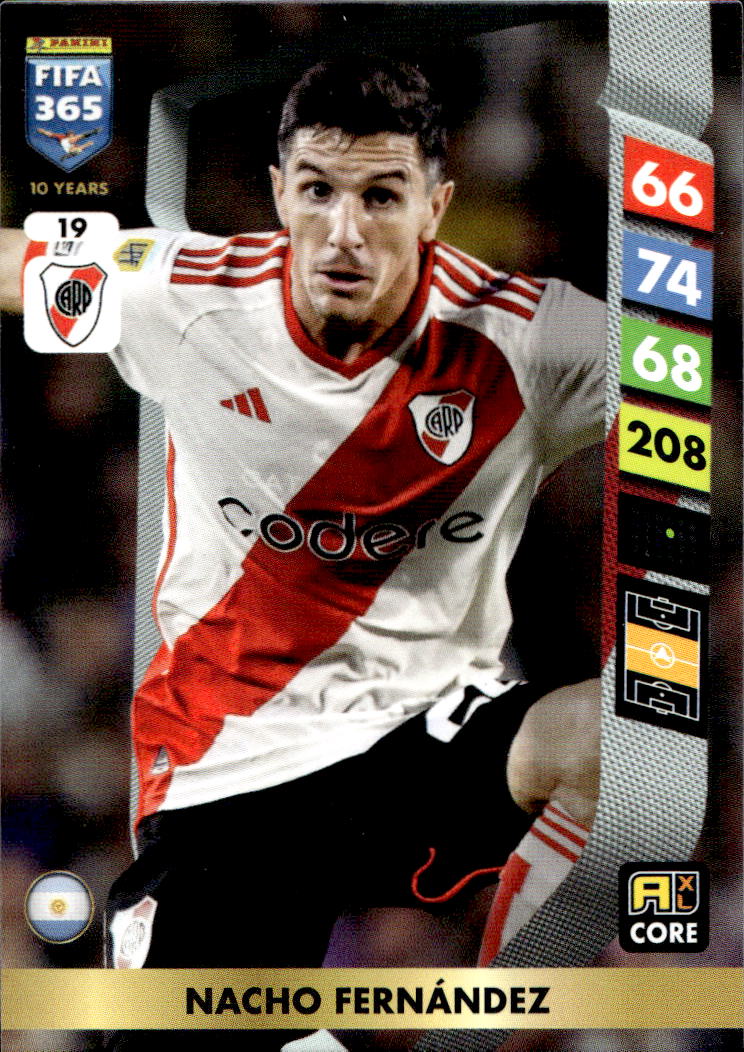 NACHO FERNANDEZ 2025 Panini FIFA 365