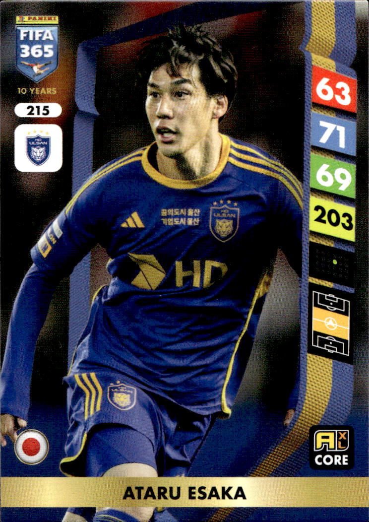 ATARU ESAKA 2025 Panini FIFA 365