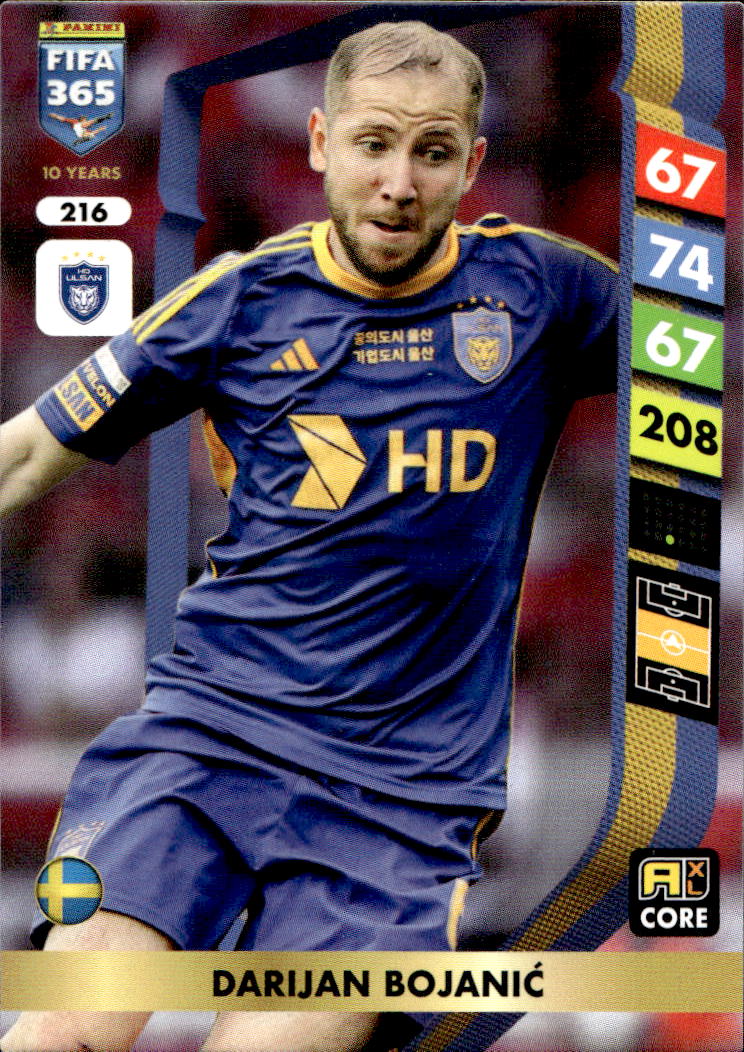 DARIJAN BOJANIC 2025 Panini FIFA 365